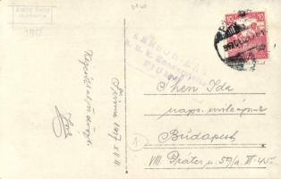 1917 Fiume, híd, eredeti fotó / bridge, Atelier Betty, photo