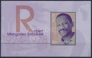 2003 Mangaliso Sobukwe halála blokk Mi 97