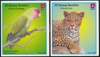Állatok sor 2 értéke bélyegfüzetben, Animals 2 satmps in stampbooklet