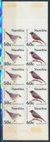 Bird stamp-booklet, Madár bélyegfüzet