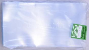 Bankjegytok klórmentes átlátszó műanyagból T32 100db/cs. 118 x 220 mm Plastic Case Banknotes T32, 100/pack,118 x 220 mm, clear
