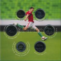 2016. 5-200Ft (6xklf) + "MLSZ (Magyar Labdarúgó Szövetség)" Cu-Ni-Zn emlékérem, forgalmi s...