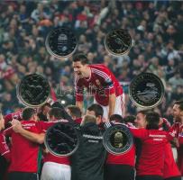 2016. 5-200Ft (6xklf) + "MLSZ (Magyar Labdarúgó Szövetség)" Cu-Ni-Zn emlékérem, forgalmi s...