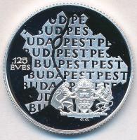 1998. 750Ft Ag "Budapest 125 éves" T:PP Adamo EM149