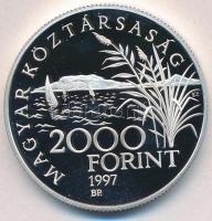 1997. 2000Ft Ag "Régi balaton hajók / Helka & Kelén" T:PP