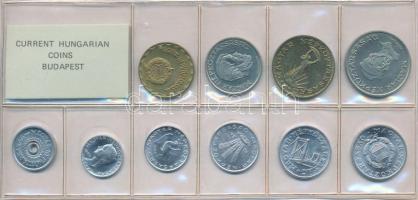 1984. 2f-20Ft (10klf) érmés forgalmi sor fóliatokban T:1 Adamo FO17