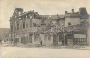 1916 Belgrade, WWI damaged buildings, Dr. Szőnyi Ottó photo