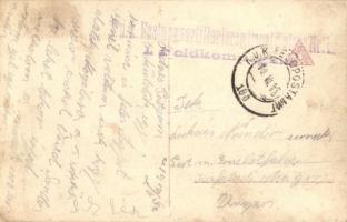 Brüssel. Österreichische Truppen und Geschütze in Feindesland / K.u.K. artilleryman in Belgium + K.u...