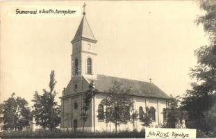 Gunaras, Gunaros; Római katolikus templom, Foto Rind / church, photo