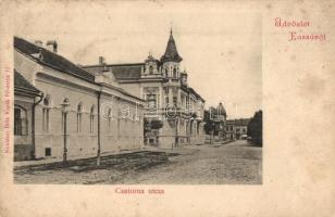 Kassa, Kosice; Csatorna utca / street view (EK)