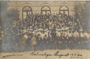 1904 Abbazia, Balneologen-Kongreß / balneológusok kongresszusa, csoportkép / Balneologists Congress, Jelussich group photo