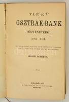Hegedűs Sándor: A latin államok pénzszövetsége 1865-1885. Lánya, Hegedűs Rózsika saját kezű bejegyzé...