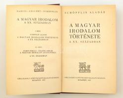 Schöpflin Aladár: A magyar irodalom története a XX. században. Bp., 1937, Grill Károly Könyvkiadóvál...