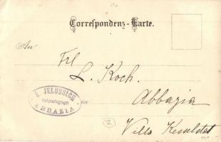 1904 Abbazia, Az evangélikus templom felavatási ünnepsége, Adolf luxemburgi nagyherceg / Grossherzog...