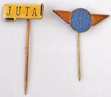 5db-os jelvény tétel, benne "Szim (Szerszámgépipari Művek)" aranyozott, zománcozott jelvén...