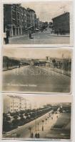 9 db RÉGI fotó képeslap Törökországból (Ankara, Isztambul, Izmir) a 30-as évekből / 9 pre-1945 photo...