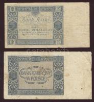 Lengyelország 1930. 5Zl + német megszállás 1941. 5Zl T:III