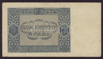 Lengyelország/német megszállás 1941. 5Zl T:II-/III+