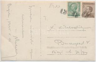 Unknown Italian coastal town, port view, photo (EB)