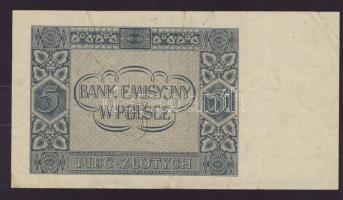 Lengyelország/német megszállás 1941. 5Zl T:II-