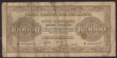 Lengyelország 1923. 100.000M T:III