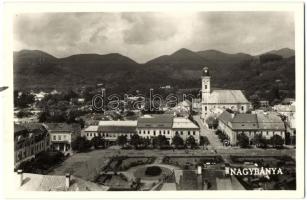 Nagybánya, Baia Mare; Fő tér, látkép / main square, general view