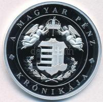 DN "A magyar pénz krónikája - A kereszténység születése" Ag emlékérem tanúsítvánnyal (20g/...