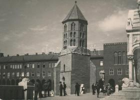 cca 1930 Szeged, Demeter torony, Kerny István (1879-1963) hagyatékából 2 db vintage fotó, 9x12,5 cm ...