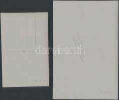 cca 1940 Simor Erzsi, Páger Antal, Bulla Elma, Uray Tivadar, Kiss Manyi színészek, 5 db 5 db felirat...