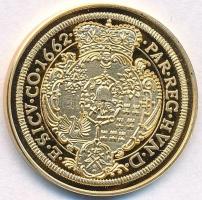 DN "Magyar aranypénzek utánveretben - Apafi Mihály dukát" aranyozott Ag emlékérem tanúsítv...