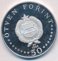 1968. 50Ft Ag "Semmelweis" T:1(PP)
Adamo EM27