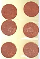 Ausztria 2012-2016. 10E Cu (10xklf) Euro emlékérmek T:BU
Austria 2012-2016. 10 Euro Cu (10xdiff) Eu...