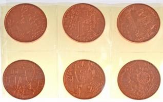 Ausztria 2012-2016. 10E Cu (10xklf) Euro emlékérmek T:BU
Austria 2012-2016. 10 Euro Cu (10xdiff) Eu...