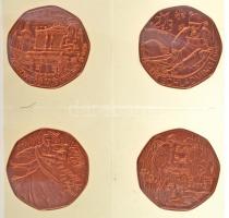 Ausztria 2012-2016. 5E Cu (10xklf) Euro emlékérmek T:BU
Austria 2012-2016. 5 Euro Cu (10xdiff) Euro...