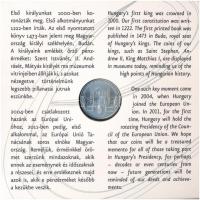 2011. 5Ft-200Ft (6xklf) forgalmi sor + 3000Ft Ag "Az Európai Unió Tanácsának magyar elnöksége&q...