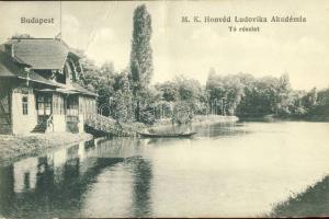 Budapest Ludovika Akadémia tó