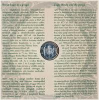 2007. 1Ft-100Ft (8xklf) forgalmi sor, benne "Berán Lajos és a pengő" Ag emlékérem (10g/0.9...