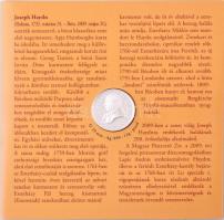 2009. 5Ft-200Ft "Haydn" (6xklf) forgalmi sor + "Joseph Haydn" Ag emlékérem (12g/...