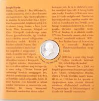 2009. 5Ft-200Ft "Haydn" (6xklf) forgalmi sor + "Joseph Haydn" Ag emlékérem (12g/...