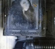 cca 1930 Rippl Rónai József öt festményéről készült 7 db vintage negatív Kerny István (1879-1963) ha...