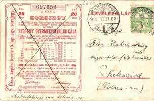 Balaton, Zala halászhajó, hátoldalon sorsjegy a Szegénygyermek Poliklinika javára, Divald Károly kia...