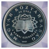 2007. 1Ft-100Ft (8xklf) forgalmi sor, benne 50Ft "50 éves a Római Szerződés" T:PP