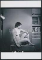 cca 1950 Szombat esti program, 2 db vintage negatív mai nagyítása, 25x18 cm