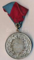 1939. "P.L.E. I.DIJ." fém lövész díjérem szalagon, "ARKANZAS BPEST" gyártói jelz...