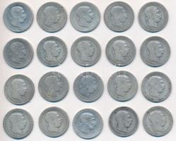 Ausztria 1893. 1K Ag "Ferenc József" (20x) T:3
Austria 1893. 1 Corona Ag "Franz Jose...