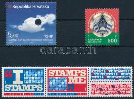 1994-2001 2 klf hologramos blokk + 2 klf hologramos bélyeg, 1994-2001 2 hologramic blocks + 2 hologramic stamps