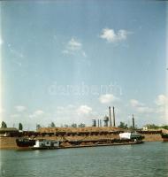 cca 1954 Budapest, a Csepeli Szabadkikötőben készített 10 db vintage negatív, Kotnyek Antal (1921-19...