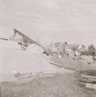 cca 1968 Kecskeméti utcák, házak, látképek, 13 db vintage negatív Medgyesi László hagyatékából, 6x6 ...