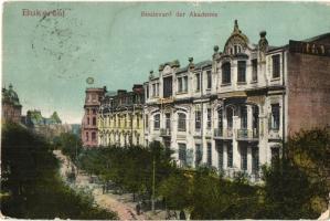 Bucharest, Boulevard der Akademie (EK)