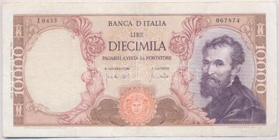 Olaszország 1970. 10.000L T:III Italy 1970. 10.000 Lire C:F